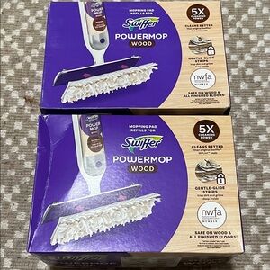 Swiffer Powermop Wood Mopping Pad Refills - Purple Packaging